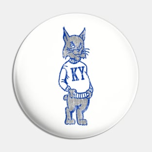 Kentucky Casual Cat Pin