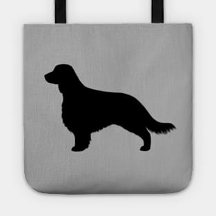 Welsh Springer Spaniel Dog Silhouette with Long Tail Tote