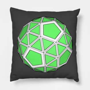 gmtrx lawal  snub dodecahedron Pillow