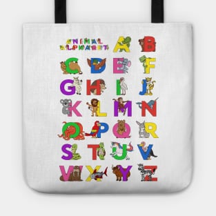 Animal Alphabet Tote