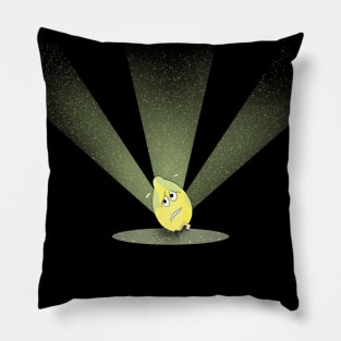 dreading the limelight Pillow