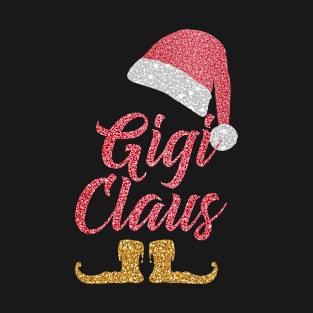 Funny Santa Gigi Claus Merry Christmas Gifts for Men Women T-Shirt