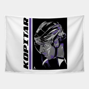 Anze Kopitar Los Angles Liquefy Tapestry