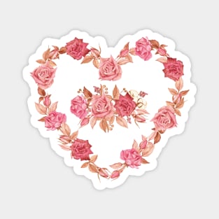 Roses heart Magnet