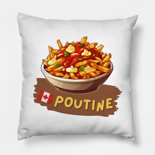 Poutine | Canadian cuisine Pillow