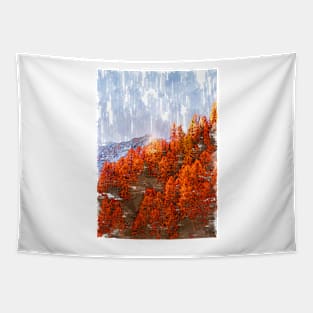 Scenic San Vigilio Autumn Mood Italy Tapestry