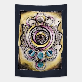 eye mandala Tapestry