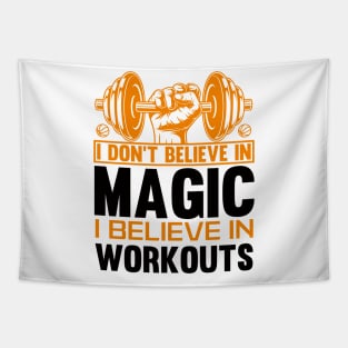 i believe in workouts Tapestry