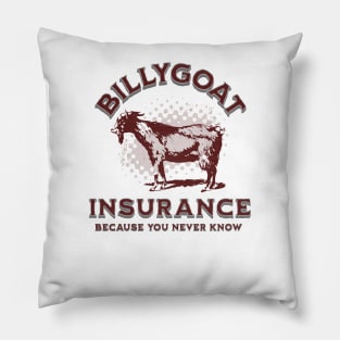 Billy Goat Insurance Pillow