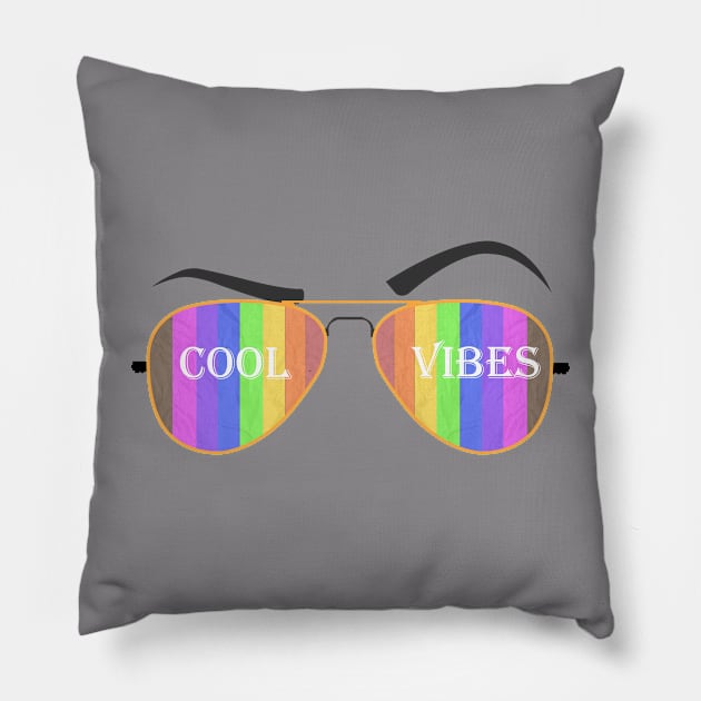 Aviator glasses Pillow by Getia