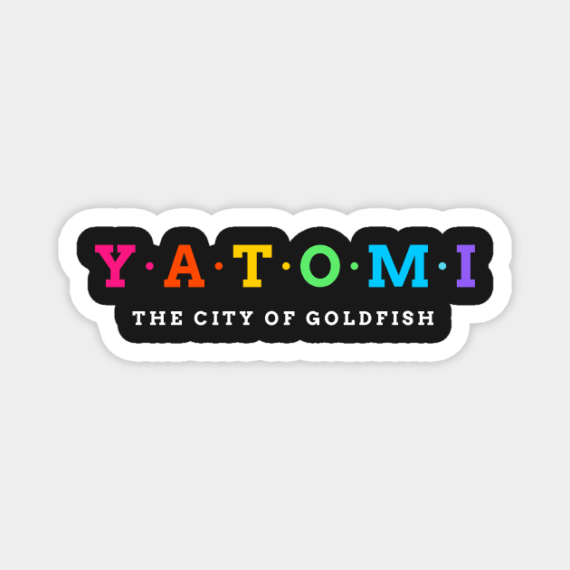 Yatomi, Japan Magnet by Koolstudio