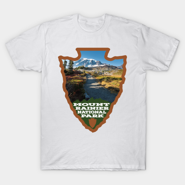 mt rainier national park t shirt