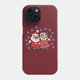 Santa and Mrs. Claus Phone Case