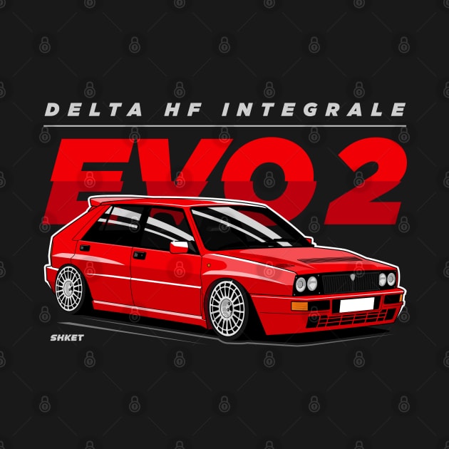 Lancia Delta Hf Integrale by shketdesign