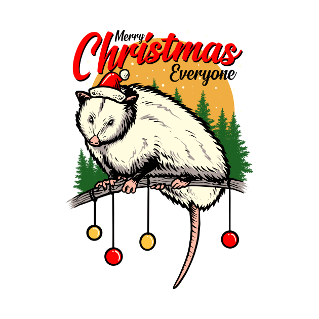 Merry christmas from opossum by night sometime