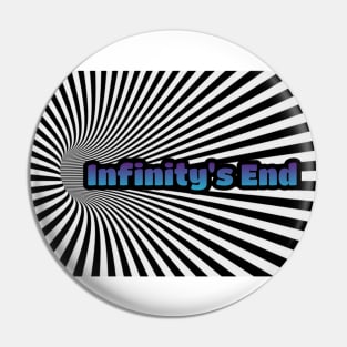 Infinity's End "3D Wormhole" logo Pin