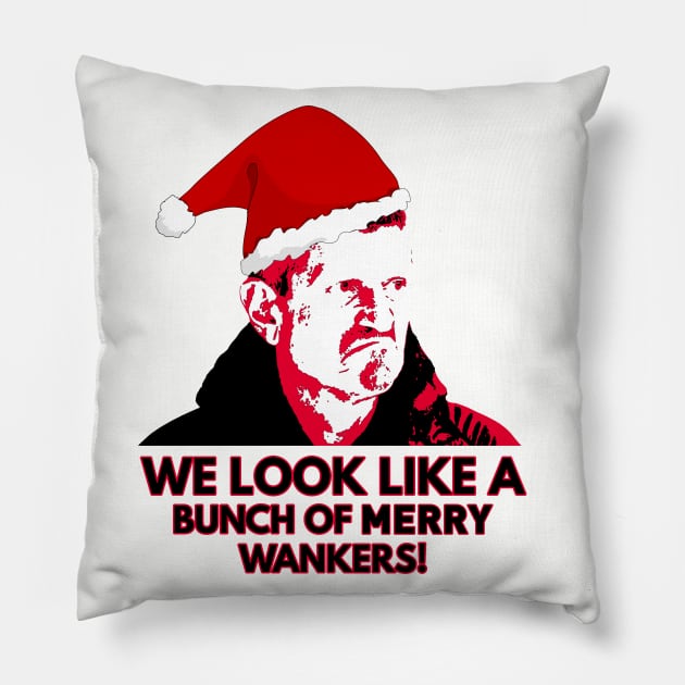 A Festive Guenther Steiner Pillow by Worldengine