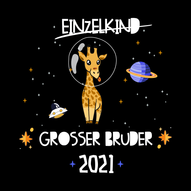 Großer Bruder 2021 Astronauten Giraffe Planeten by alpmedia