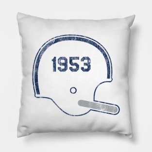 Indianapolis Colts Year Founded Vintage Helmet Pillow