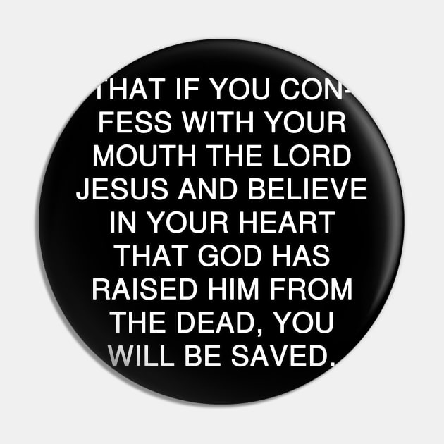 Romans 10:9 New King James Version Pin by Holy Bible Verses