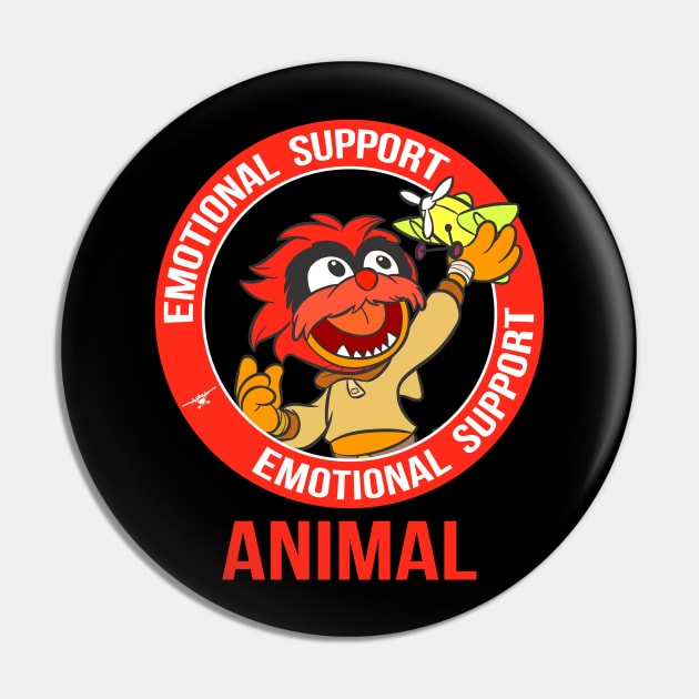 Emotional Support Pin by nodaiaku