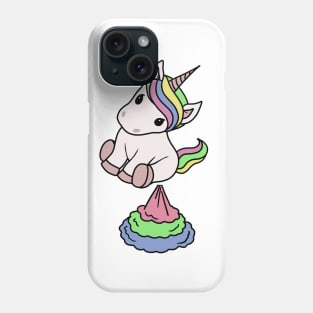 Cute Funny Unicorn Farting Rainbow Phone Case