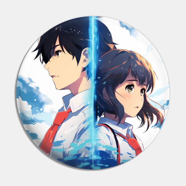 your name fanart anime graphic tee Pin by FunartsbyM