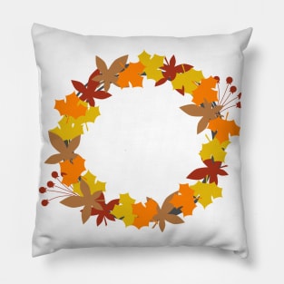 Fall wreath Pillow