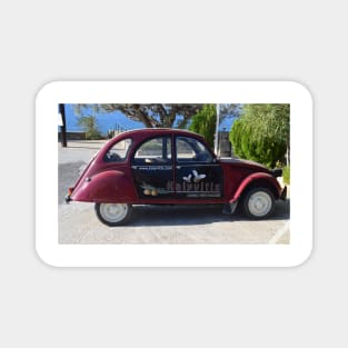 Citr oen 2 CV Red Crete Duck Magnet