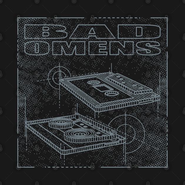 Bad Omens - Technical Drawing by Vector Empire