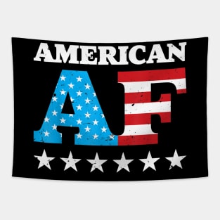 4th Of July American AF USA Gift Tapestry