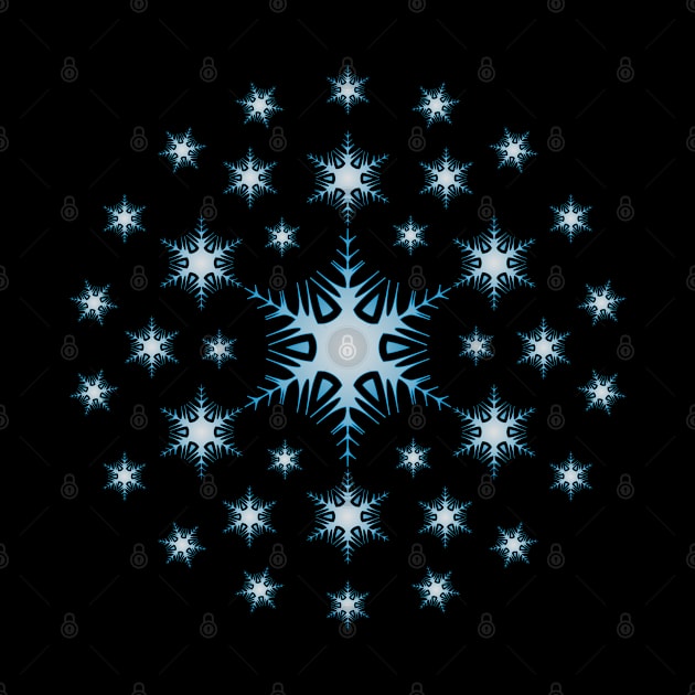 Snowflake Costume Winter Christmas Family Matching Pajamas by sarabuild