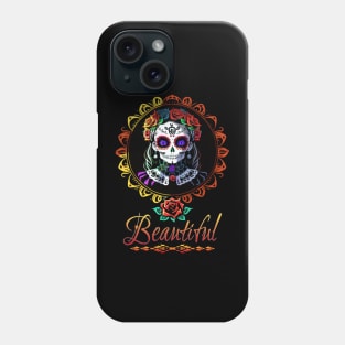 Day of the Dead Beautiful Phone Case