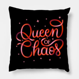 Queen of chaos Pillow