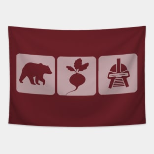 Dwight Schrute Bears Beets Battlestar Galactica Tapestry