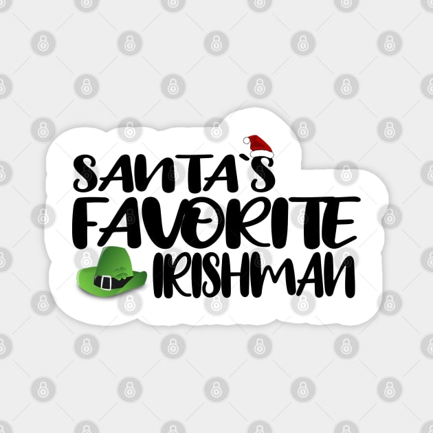 Santas Favorite Irishman Magnet by S-Log