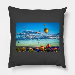 Albuquerque Hot Air Balloon Fiesta Pillow