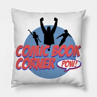 Comic Book Corner Logo Pillow