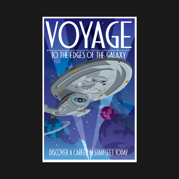 Voyage To The Edges Of The Galaxy by CuddleswithCatsArt