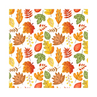 wallpaper with leaves T-Shirt