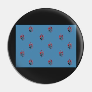 Flowers Pattern Pin