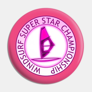 Windsurf Super Star Pin