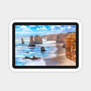 The Twelve Apostles in Australia Magnet