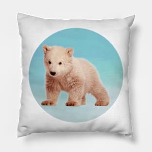 Save Polar Bear Pillow