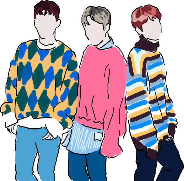 EXO-CBX Kids T-Shirt by edasavage