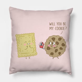 Cookie Proposal Pillow