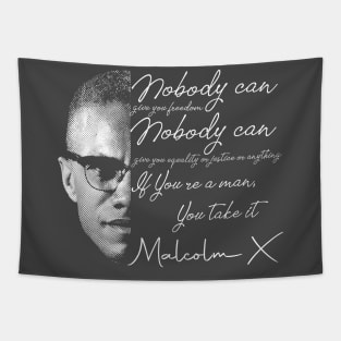 MalcolmX - Take Your Freedom Tapestry