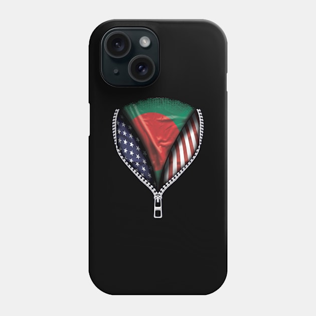 Bengali Flag  Bangladesh Flag Australian Flag Ripped Open - Gift for Bengali From Bangladesh Phone Case by Country Flags