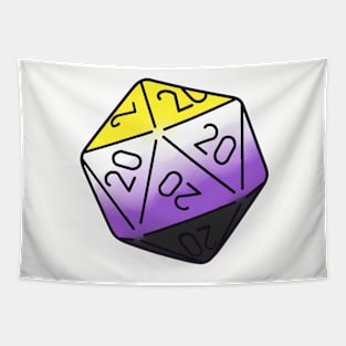 nonbinary d20 Tapestry