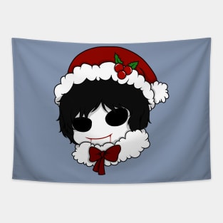 bloody painter christmas chibi Tapestry